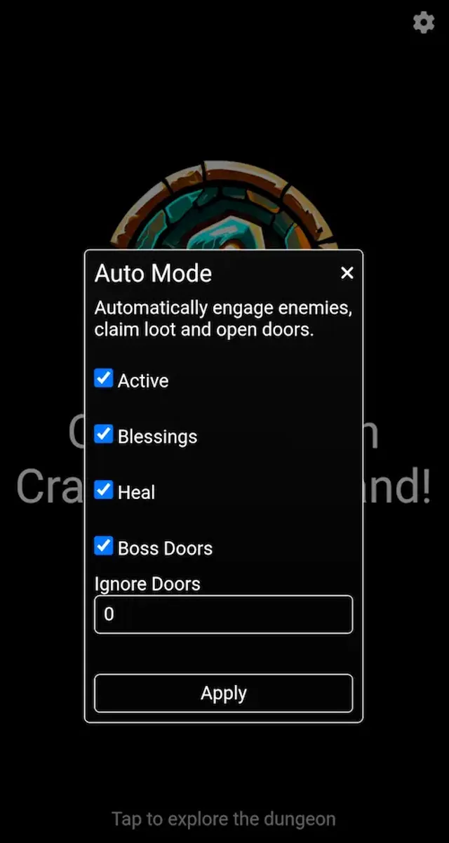 The new Auto mode feature in the settings menu.
